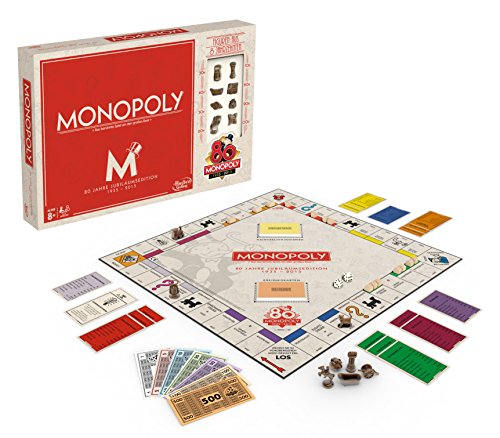 Hasbro Spiele B0622100 - Monopoly 80 Jahre, Familienspiel Hasbro Spiele B0622100 - Monopoly 80 Jahre, Familienspiel von Hasbro Gaming