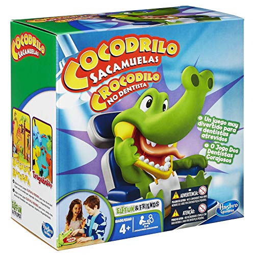 Hasbro Spiele - Kroko Doc, Geschicklichkeitsspiel, Kinderspiel ab 4 Jahren von Hasbro Gaming