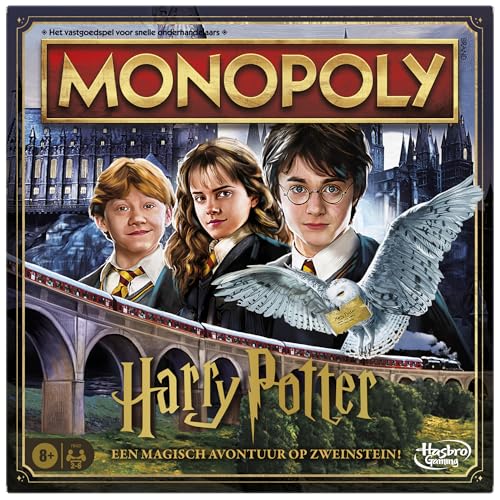 Monopoly Brettspiel Harry Potter Edition - Niederländische Version von Hasbro Gaming