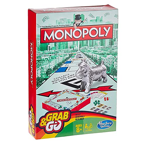 Monopoly Hasbro Gaming Grab & Go Game von Hasbro Gaming