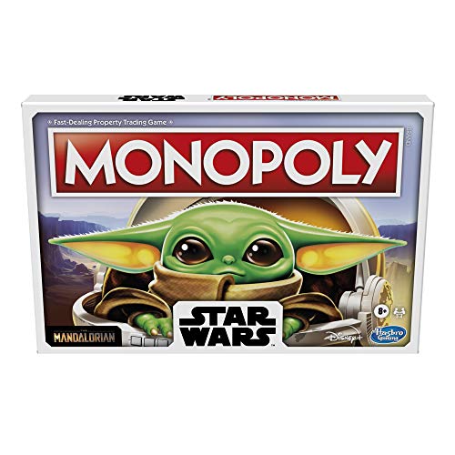 Monopoly: Star Wars The Child Edition Board Game for Families and Kids Ages 8 and Up, Featuring The Child, Who Fans Call 'Baby Yoda',Multicolor von Monopoly