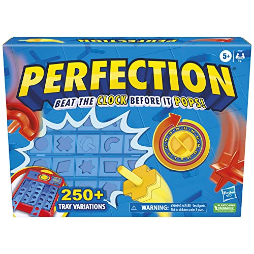 Perfection Game for Kids, Preschool Board Games, Memory Games for Kids for Ages 5+ von Hasbro Gaming