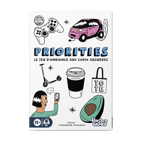 Prioritäten, Gruppenspiel – französische Version Prioritäten, Gruppenspiel – französische Version von Hasbro Gaming