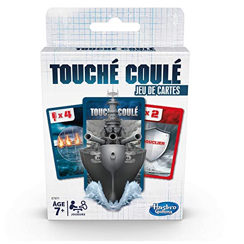 Touché-Coulé Kartenspiel – Gesellschaftsspiel – französische Version von Hasbro Gaming