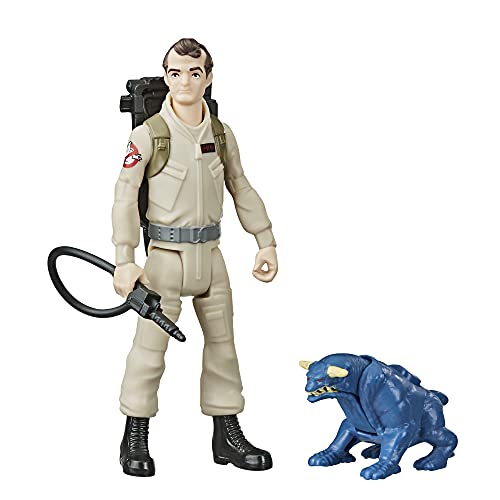 Ghostbusters Hasbro Geisterschreck Figur Peter Venkman mit Dämonenhund und Zubehör, Spielzeug für Kinder ab 4 Jahren, F0071 von Ghostbusters