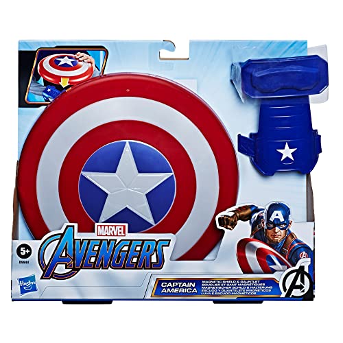 Hasbro B9944EU40 Avengers B9944EU4 - Captain America magnetisches Schild, Verkleidung von Hasbro Marvel Avengers