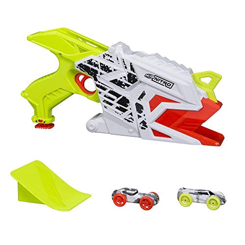 NERF Hasbro Nitro E0408EU4 Aerofury Ramp Rage, Fahrzeugblasterset von NERF