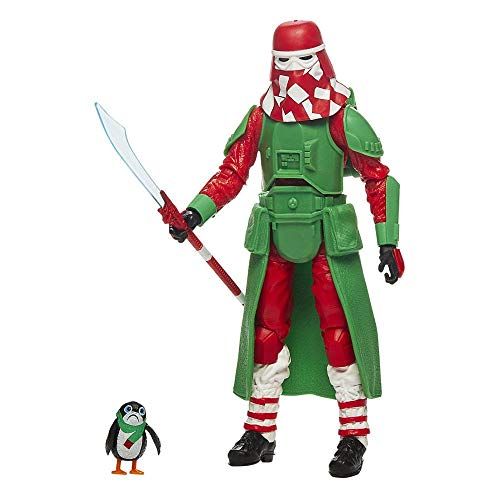 Star Wars F1204 Hasbro Black Series SnowTrooper Actionfigur Holiday Edition mit Zubehör, schwarz von Star Wars