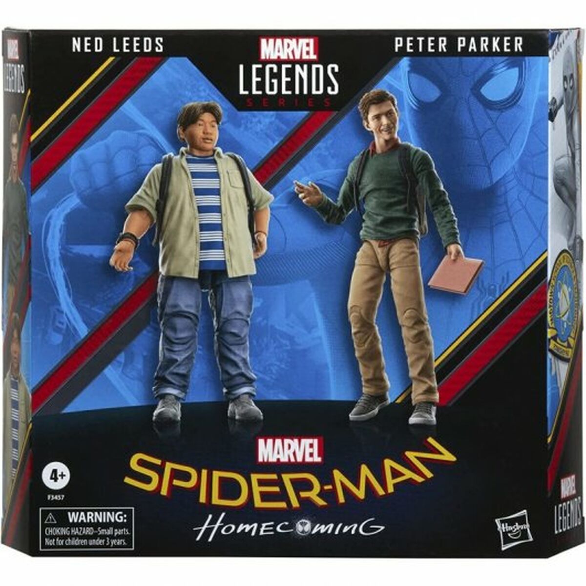 Actionfiguren Hasbro Legends Series Spider-Man 60th Anniversary Peter Parker & Ned Leeds von Hasbro