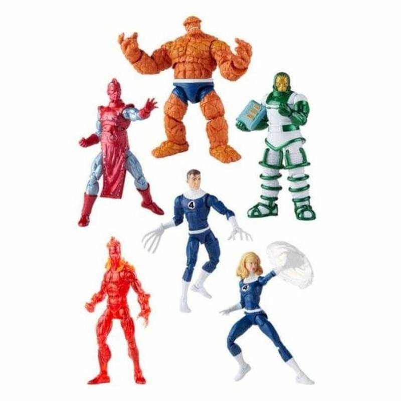 Actionfiguren Hasbro Marvel Legends Fantastic Four Vintage 6 Stücke von Hasbro