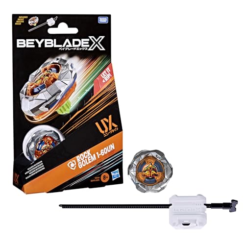 Hasbro Beyblade X Rock Golem 1-60UN UX Starter Pack Kreisel und Starter Hasbro Beyblade X Rock Golem 1-60UN UX Starter Pack Kreisel und Starter von Hasbro