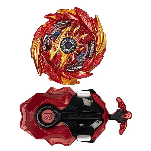 Beyblade Burst Pro Series Super Hyperion Schnur-Starker Pack, Beyblade Starter mit Kreisel, für Jungen und Mädchen von Hasbro