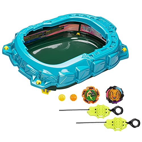 Beyblade Burst QuadStrike Light Ignite Beyblade Stadium Battle Set von Hasbro