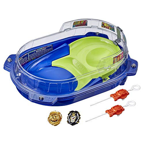 Beyblade Burst Rise Hypersphere Vortex Climb Battle Set – Komplettes Set mit Beystadium-Arena, 2 Kreiseln und 2 Startern von Hasbro