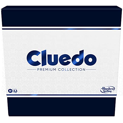 Cluedo Premium Collection, Brettspiel für 2 – 6 Spieler, Premium-Verpackung und Spielkomponenten, Familienspiel ab 8 von Hasbro Gaming
