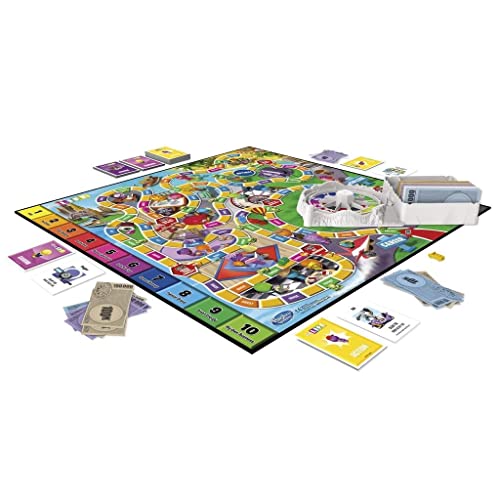 Destins Das Spiel des Lebens, Brettspiel für die Familie, 2-4 Spieler, für Kinder, ab 8 Jahren, mit bunten Spielsteinen (Niederländische Version) von Hasbro Gaming