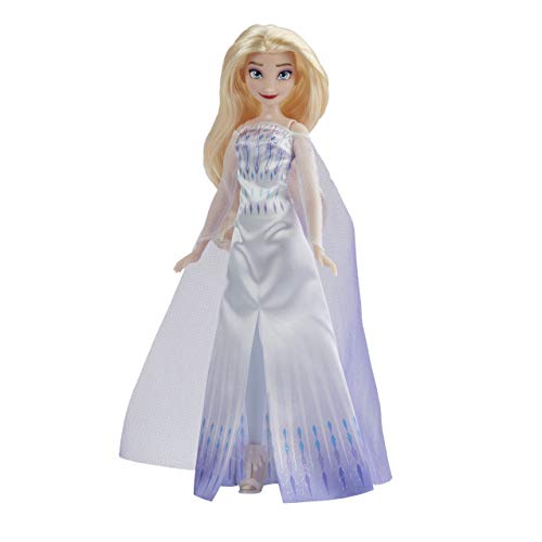 Hasbro F1411 Die Eiskönigin 2 Königin ELSA Modepuppe, Kleid, Schuhe und Lange Blonde Haare, Spielzeug für Kinder ab 3 Jahren von Disney Frozen