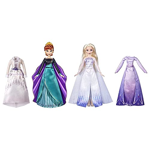 Disney 's Frozen 2 Anna and Elsa Royal Fashion, Clothes and Accessories (Elsa & Anna) von Hasbro