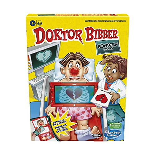Hasbro Gaming Doktor Bibber Röntgen Spaß, Brettspiel für Kinder ab 4 Jahren von Hasbro Gaming