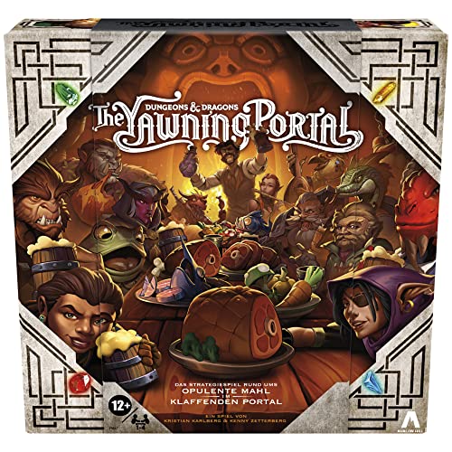 Dungeons & Dragons: The Yawning Portal, Das Klaffende Portal, D&D Strategie Brettspiel für 1-4 Spieler, Ab 12 Jahren von Avalon Hill