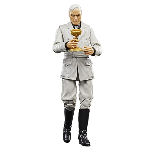 Indiana Jones Hasbro F6049 AS Bolton Indiana Jones Walter Donovan Figur, Neutrale Farben (Grau, Schwarz, Weiß), Small von INDIANA JONES