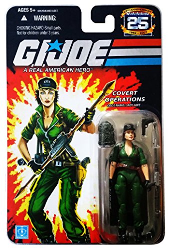 GI Joe - 25th Anniversary - Collector Edition - Wave 2 - COVERT OPERATIONS - Code Name: Lady Jaye von Hasbro