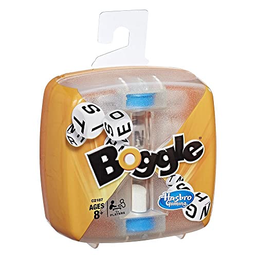 Hasbro Game, Boggle-Classic-Würfelspiel, C2187, Standard, Braun/A, Standart von Hasbro Gaming