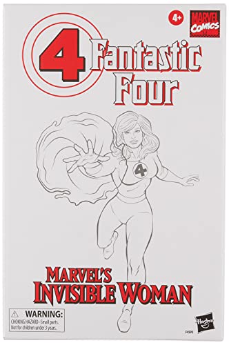 Hasbro, Marvel Vintage Legend Die 4 Fantastische Frau unsichtbar 2 RD-RS270124 Farbig, único von Marvel