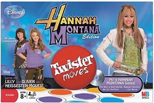 Hasbro 46808100 - MB Twister Moves Hannah Montana inkl. 2 CDs von Hasbro