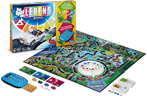 Hasbro A6769398 Das Spiel des Lebens Banking, Innovative Variation des Spieleklassikers, Familienspiel, 4 Spieler von Hasbro