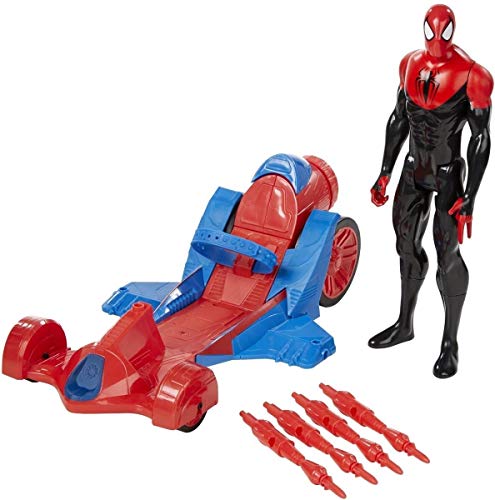 Hasbro A8491EU4 - Spider-Man Giant Action Figur mit Spider-Racer von SPIDER-MAN