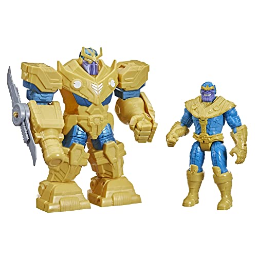 Marvel Avengers Mech Strike 9-inch Action Figure Toy Infinity Mech Suit Thanos And Blade Weapon For Kids Ages 4 And Up von Marvel