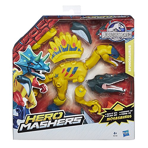 Hasbro B1197EU4 - Jurassic World Hero Mashers Deluxe Dinos - Sortiment von Hasbro