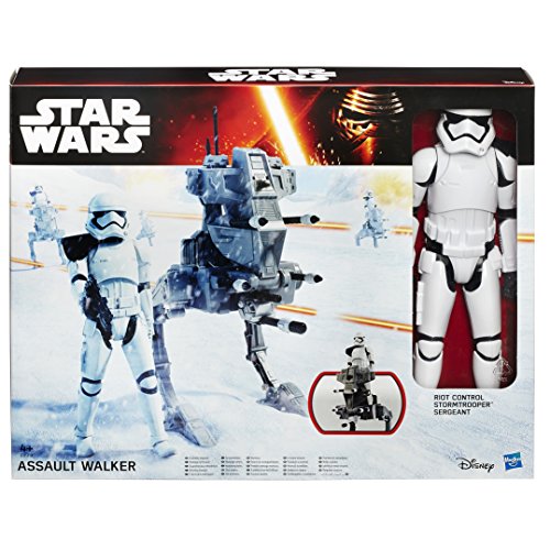 Star Wars Hasbro B3919360 E7 12" Ultimate Deluxe Figur mit Fahrzeug: Assault Walker von Star Wars