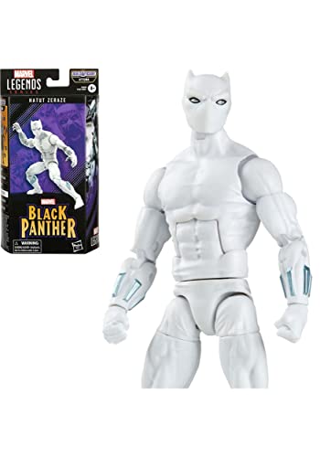 Marvel Hasbro Legends Series Black Panther, 15 cm große Hatut Zeraze Action-Figur, 6 Accessoires, 1 Build-A-Figure Element von Marvel