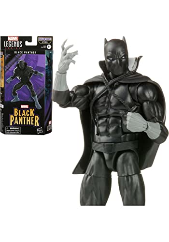 Marvel Hasbro Legends Series Classic Comics Black Panther, 15 cm große Action-Figur, 2 Accessoires, 1 Build-A-Figure Element von Marvel