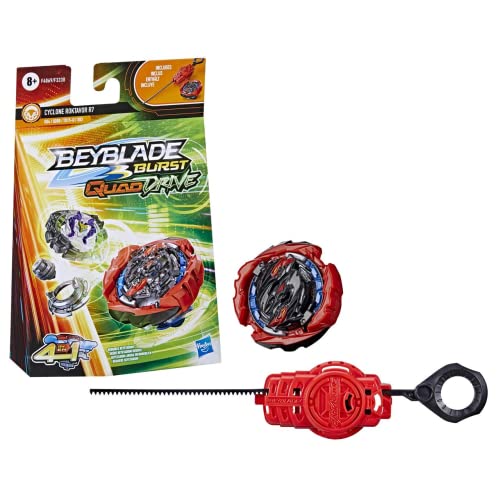 Hasbro - Beyblade Quad Drive Pack Kampfkreisel und Lanzer, Mehrfarbig (F3338EU4) von Hasbro