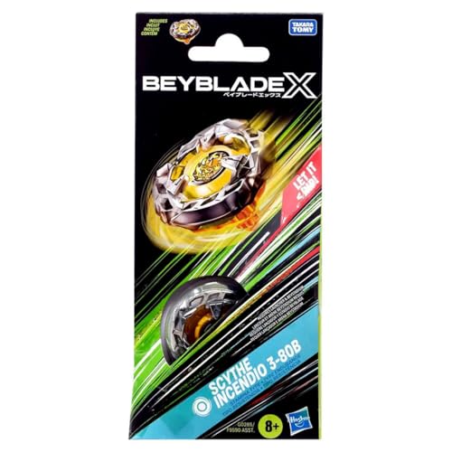 Beyblade X Scythe Incendio 3-80B Kreisel Booster Pack von Beyblade