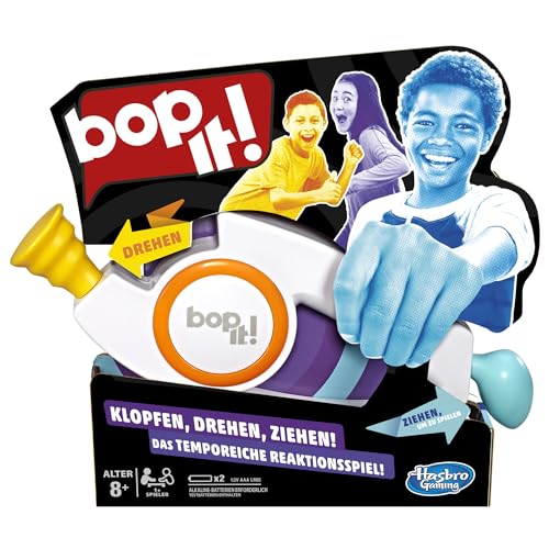 Hasbro Gaming Bop It Elektronisches Spiel für Kinder ab 8 Jahren von Hasbro