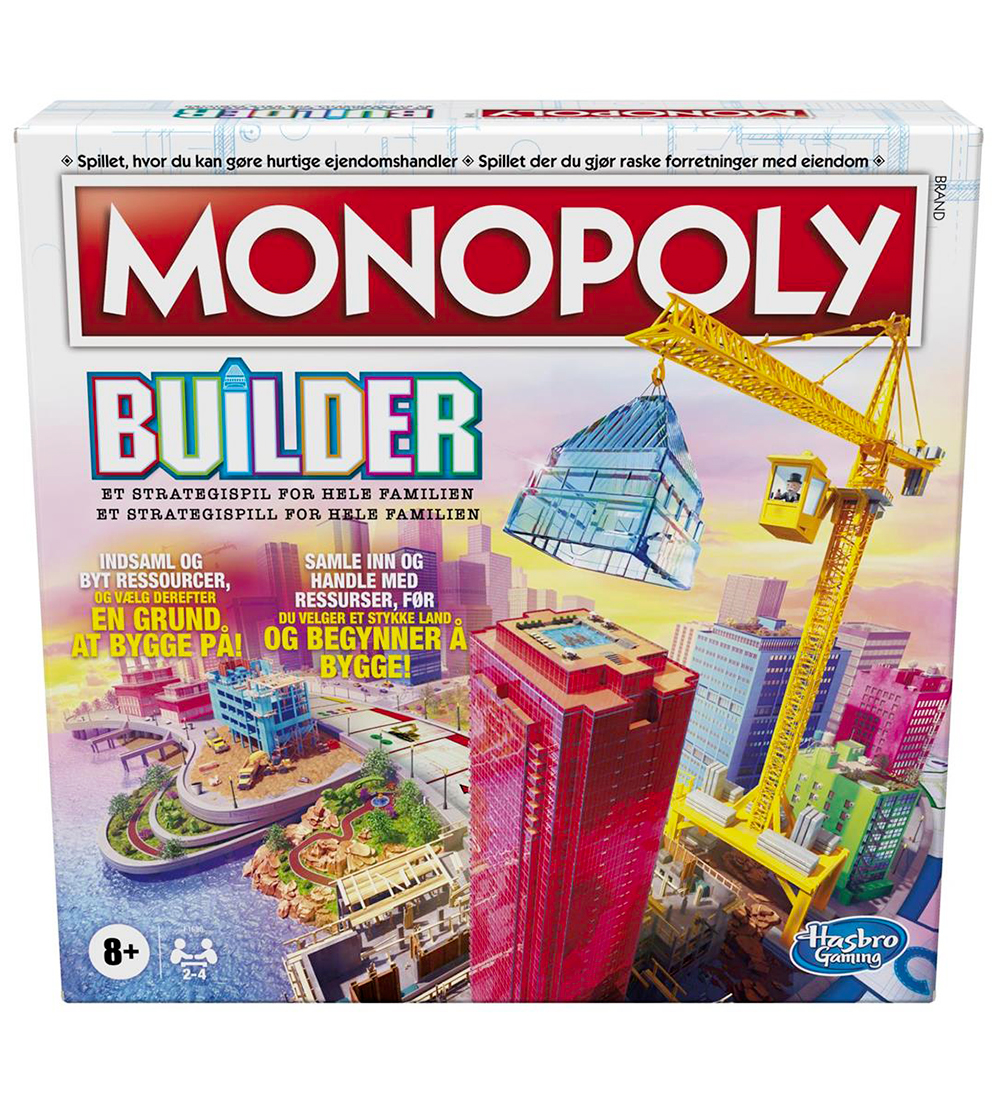 Hasbro Brettspiel - Monopoly Builder - Hasbro - One Size - Brettspiele Hasbro Brettspiel - Monopoly Builder - Hasbro - One Size - Brettspiele von Hasbro