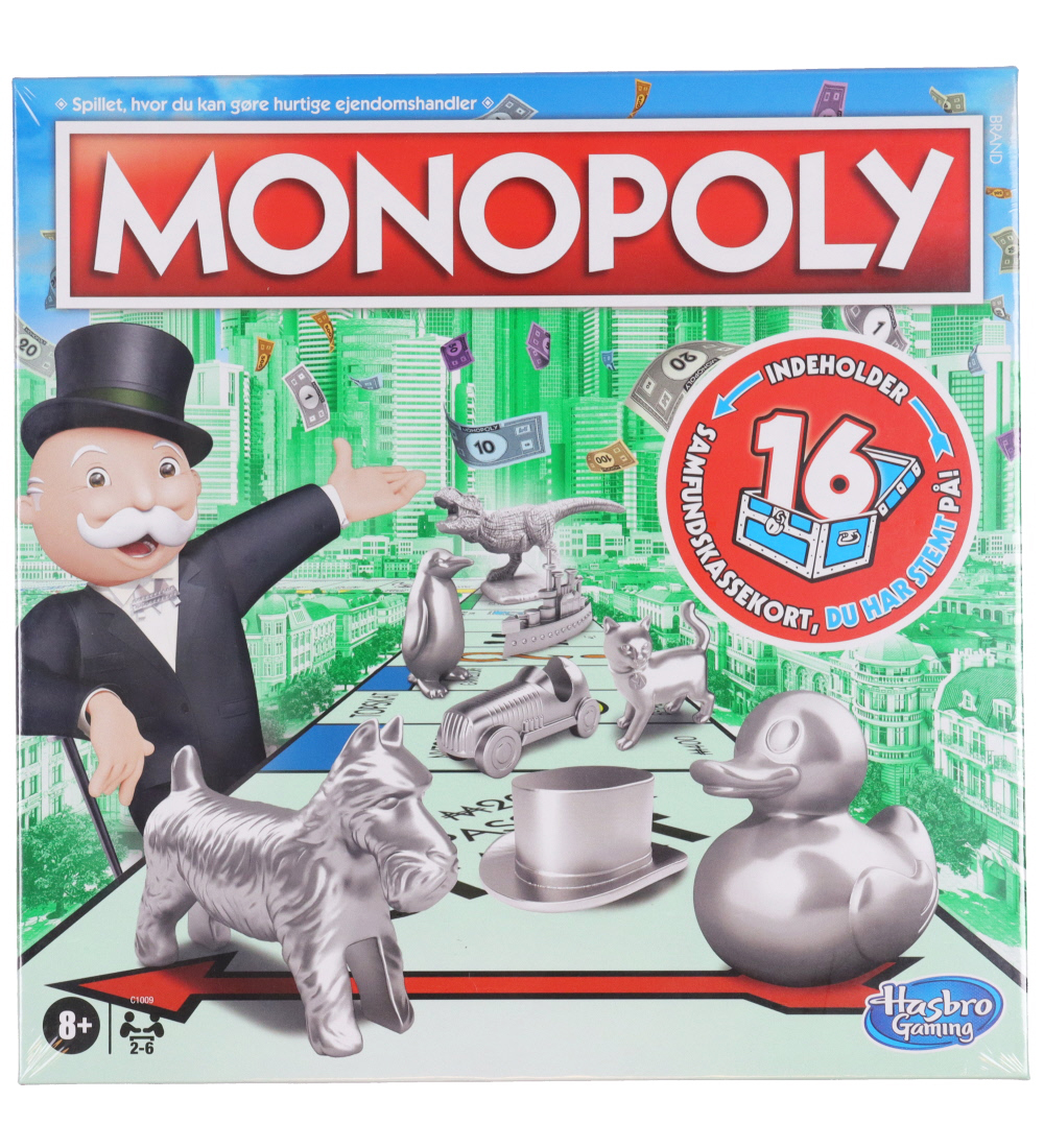 Hasbro Brettspiel - Monopoly Classic+ - Hasbro - One Size - Brettspiele Hasbro Brettspiel - Monopoly Classic+ - Hasbro - One Size - Brettspiele von Hasbro