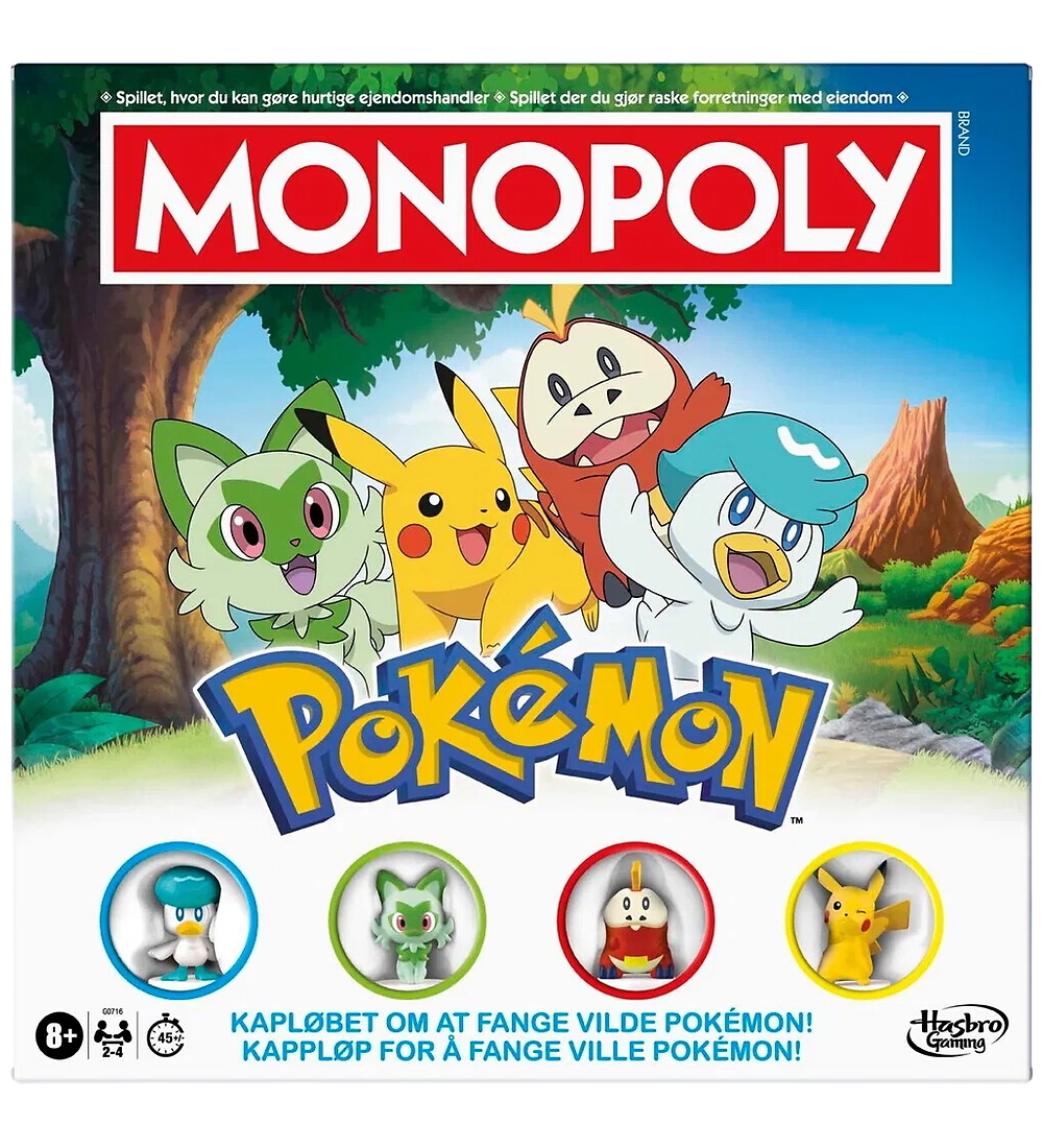 Hasbro Brettspiel - Monopoly Pokémon - Hasbro - One Size - Brettspiele Hasbro Brettspiel - Monopoly Pokémon - Hasbro - One Size - Brettspiele von Hasbro