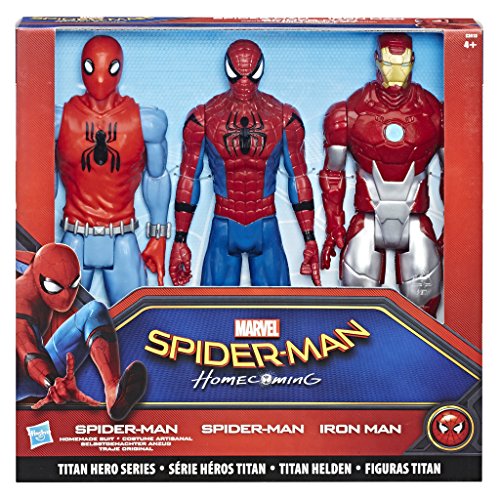 Hasbro C2413EU5 - Spider-Man Mvl Titan Hero Series 3 Pack, Actionfigur von Marvel