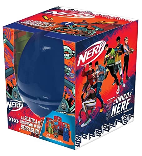 Marvel D14194511 Hasbro Sorpresovo Nerf 2022-Ei mit Überraschungen und Box, das sich in ein Zielset verwandelt, Mehrfarbig, Taglia Unica von Marvel