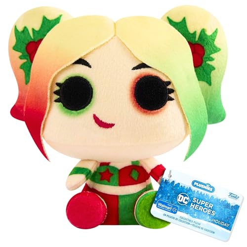 Hasbro DC Comics Plushies Super Heroes Holiday Super Soft 18 cm Collectible Plush Toys - Harley Quinn von Hasbro