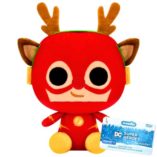 Hasbro DC Comics Plushies Super Heroes Holiday Super Soft 18 cm Collectible Plush Toys - The Flash von Hasbro