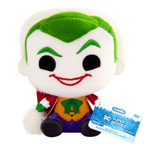 Hasbro DC Comics Plushies Super Heroes Holiday Super Soft 18 cm Collectible Plush Toys - The Joker von Hasbro