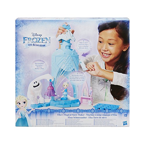 Hasbro Disney Die Eiskönigin C0461EU4 Little Kingdom Elsas Schneezauber, Spielset von Hasbro