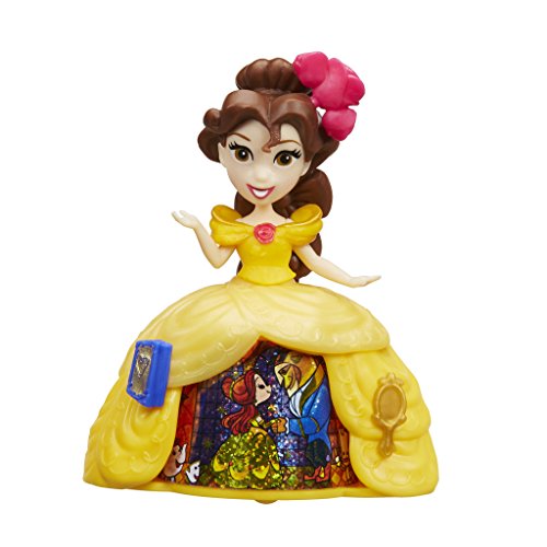 Hasbro Disney Princess Little Kingdom Mini Doll - Spin A Story - Belle (B8964) von Disney