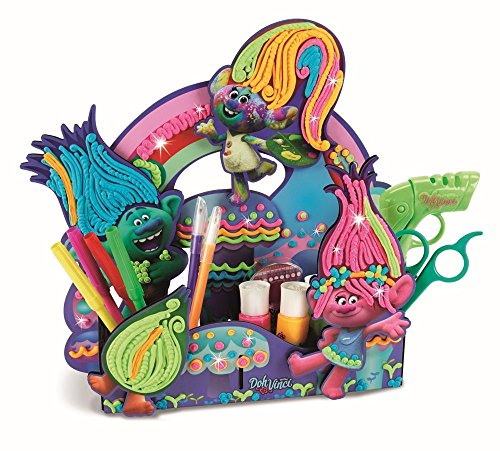 Hasbro DohVinci B6995EU4 Trolls Schreibtischbox, Bastelspielzeug von Hasbro